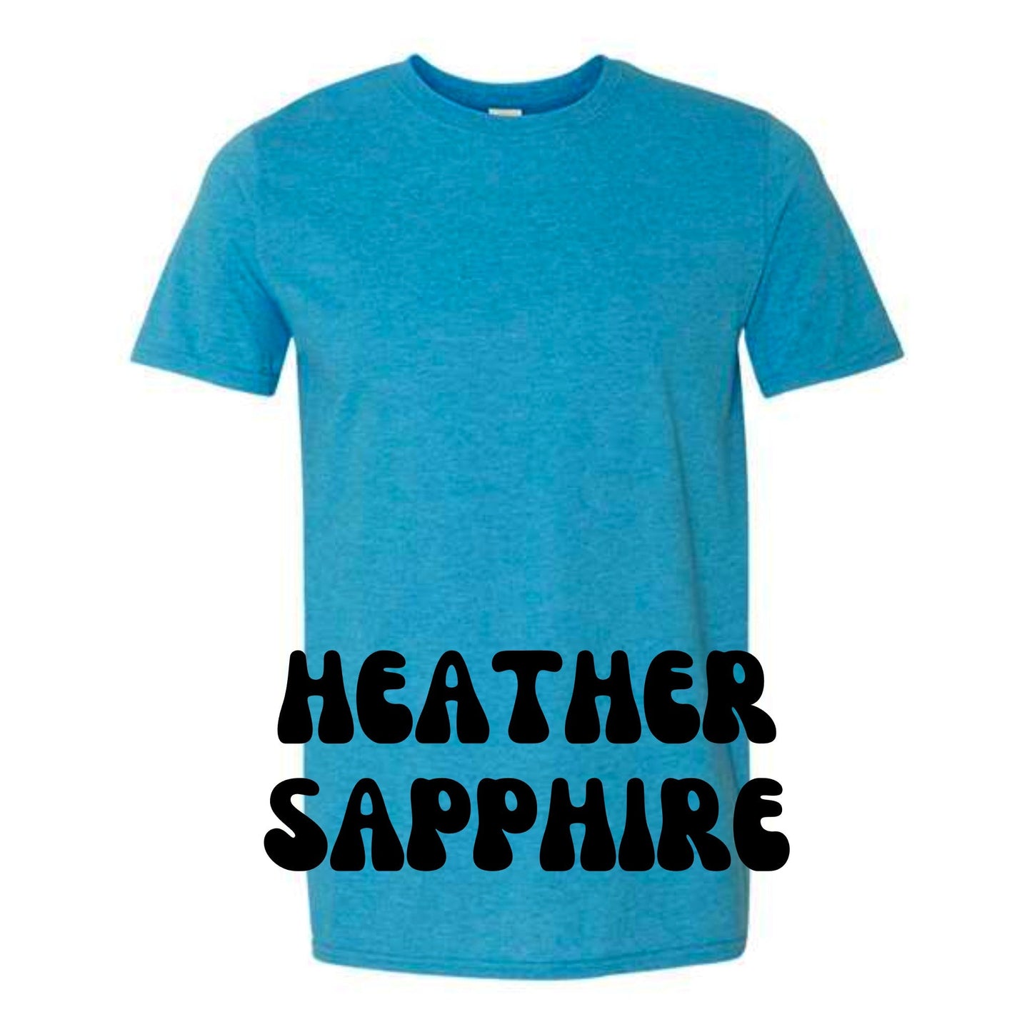 ON MY HUSBANDS LAST NERVE T-SHIRT - GILDAN SOFTSTYLE BRAND 65% POLYESTER 35%