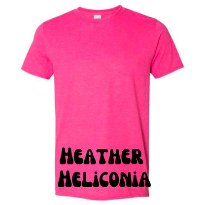 ON MY HUSBANDS LAST NERVE T-SHIRT - GILDAN SOFTSTYLE BRAND 65% POLYESTER 35%