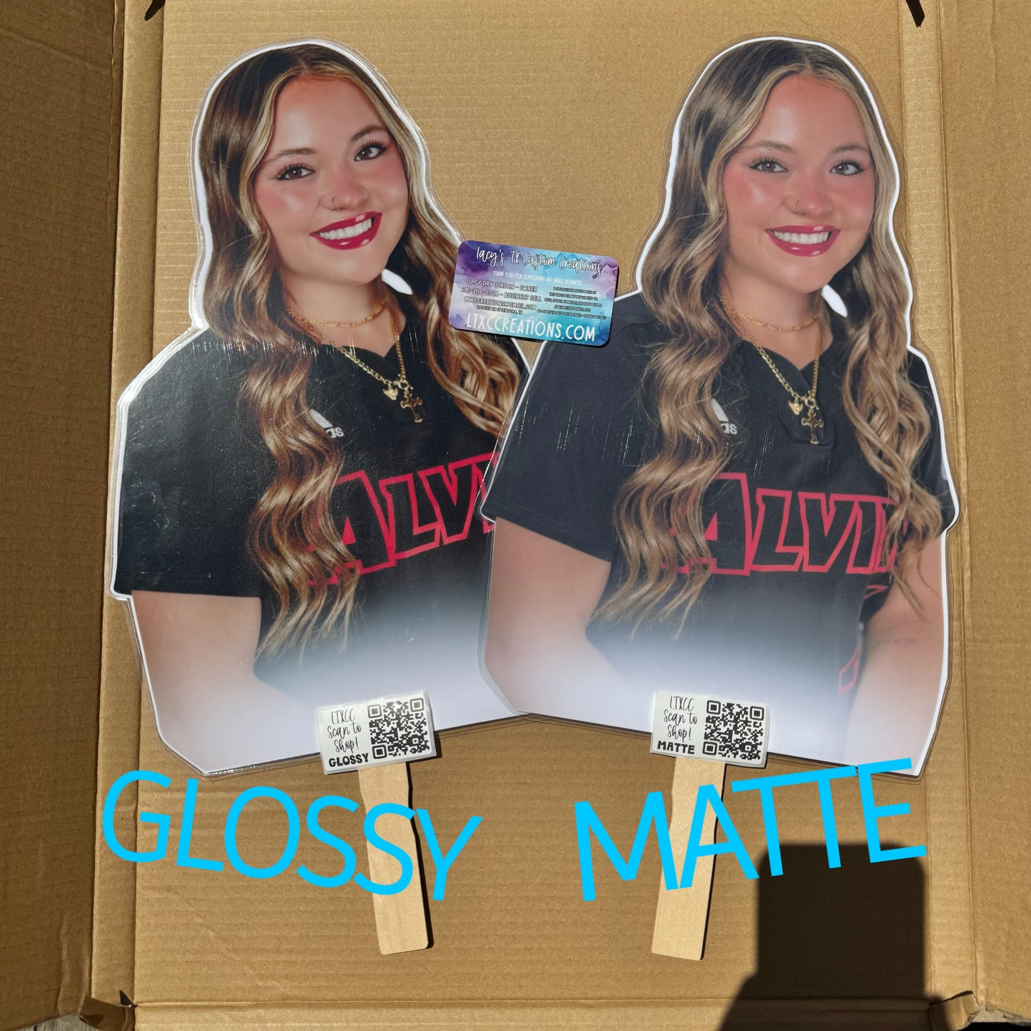 LAMINATED GRAD ON A STICK - CUSTOM