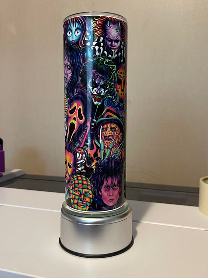 Horror Movies 20 oz SKINNY TUMBLER