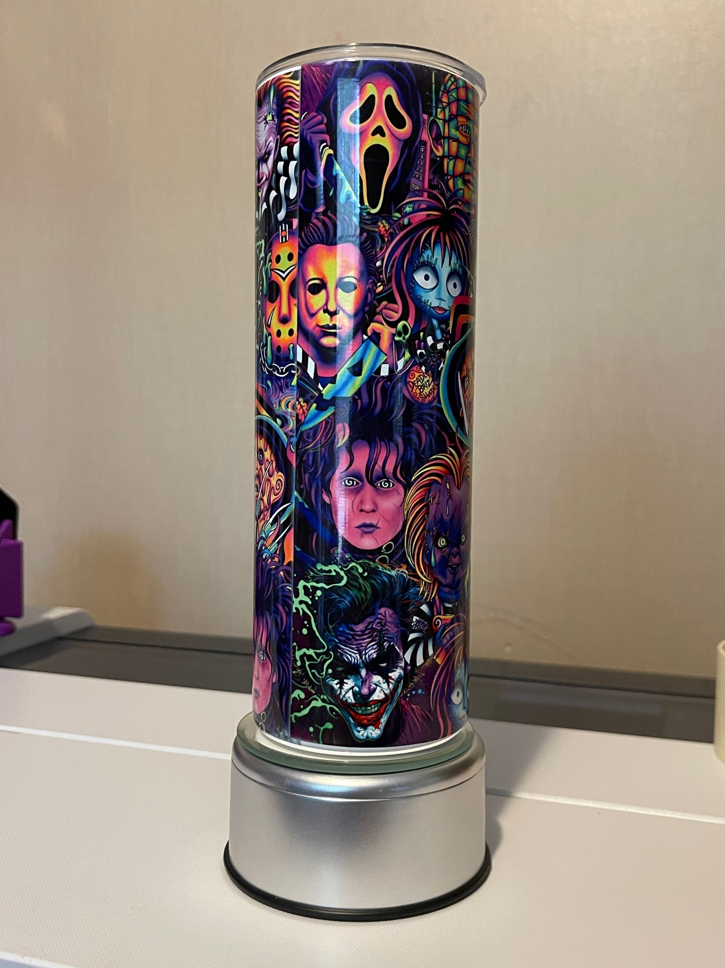 Horror Movies 20 oz SKINNY TUMBLER