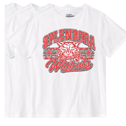 Splendora Wildcats VINTAGE Decades Shirt - Youth