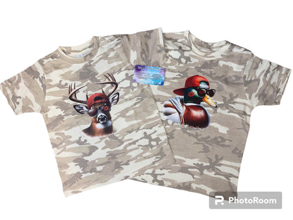 Camo Valentine Shirt - Deer or Duck
