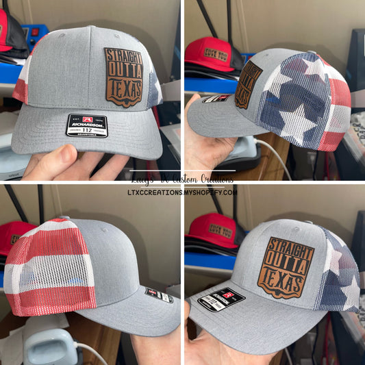 STRAIGHT OUTTA TEXAS HAT - RICHARDSON 112 Snapback - OSFM