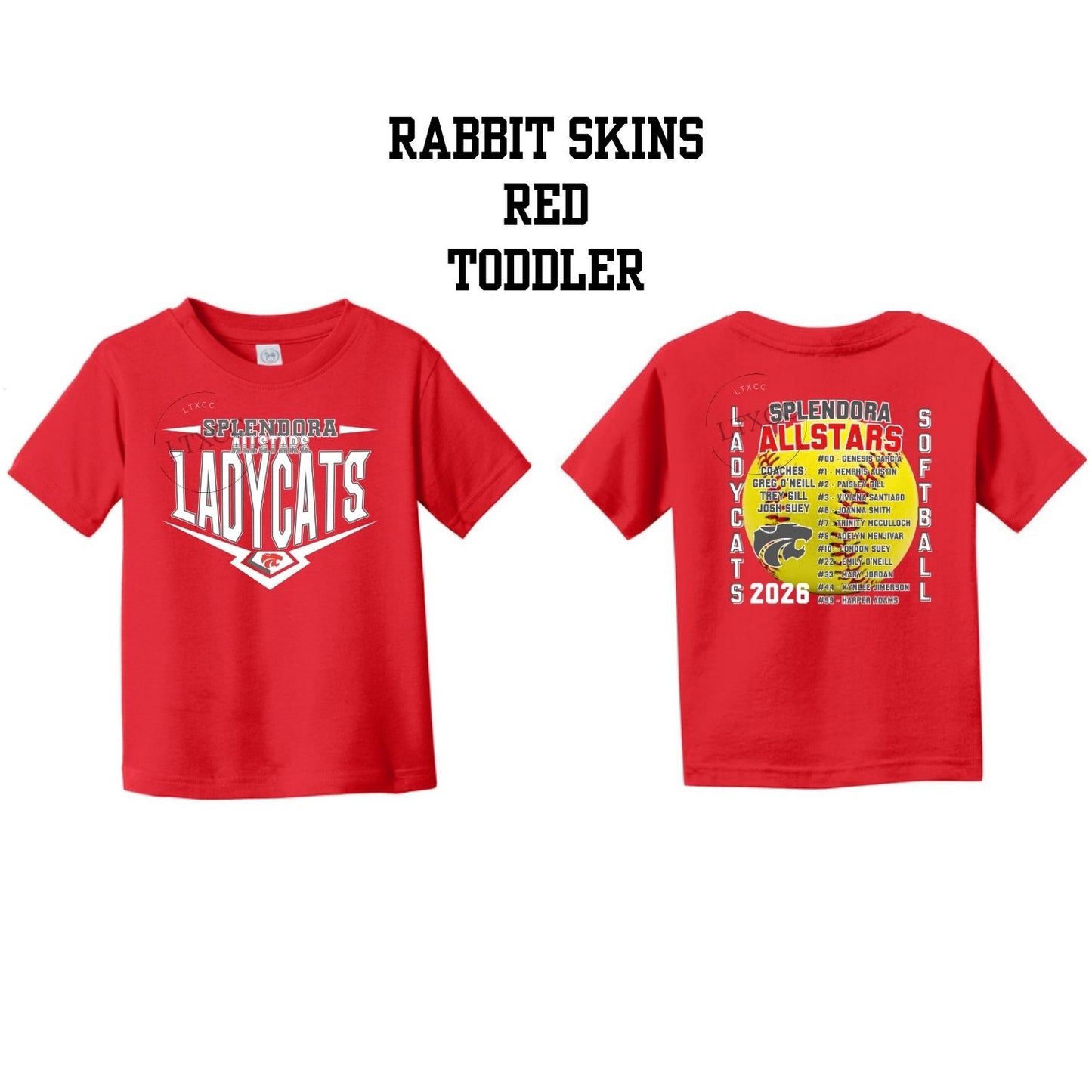 10U Splendora Ladycats Allstars 2026 Shirt
