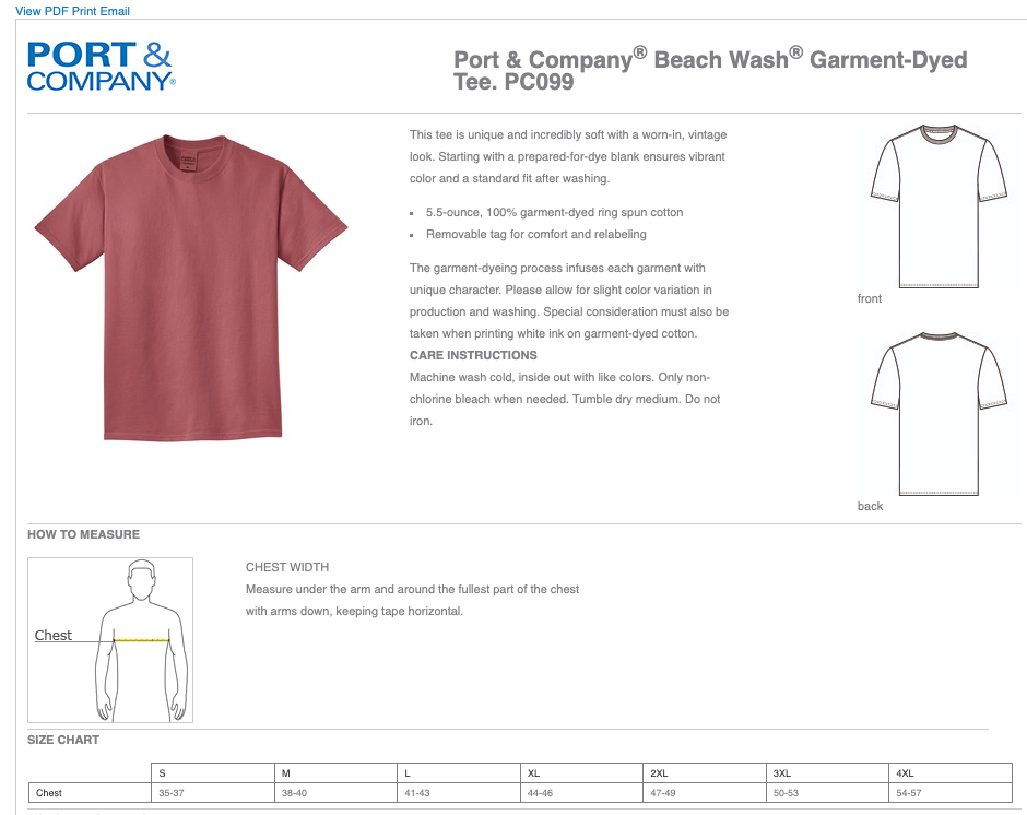 A S T R O S Black Garment Dyed Port & Company T-Shirt