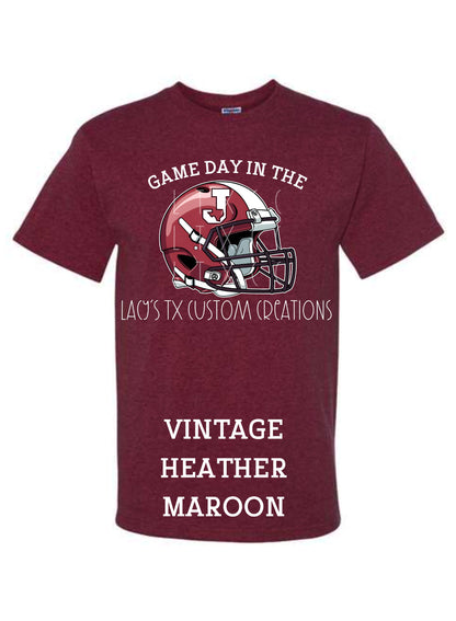 "GAME DAY IN THE J" SHIRT - JERZEES 29MR SHIRT BRAND - PRE-ORDER CLOSES AUGUST 12TH AT 10 AM.