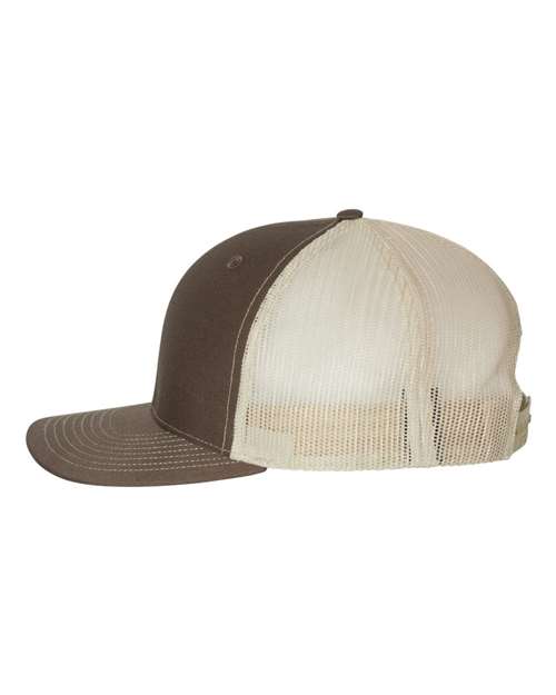 Richardson 112 Hat with Custom Leatherette Patch