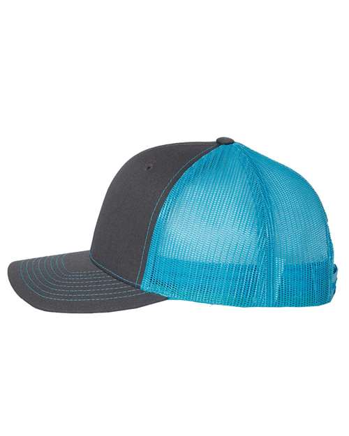 Richardson 112 Hat with Custom Leatherette Patch