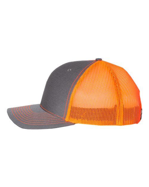 Richardson 112 Hat with Custom Leatherette Patch
