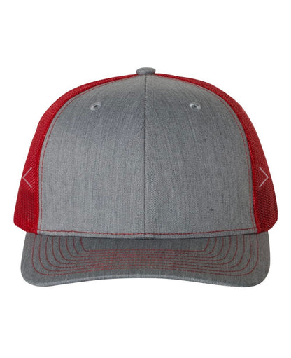 Richardson 112 Hat with Custom Leatherette Patch