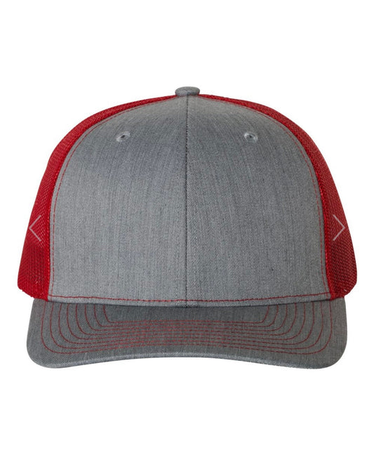 Richardson 112 Hat with Custom Leatherette Patch
