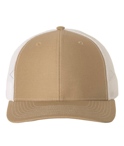 Richardson 112 Hat with Custom Leatherette Patch