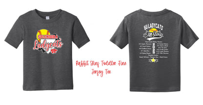 6U Splendora Ladycats Allstars 2025 Roster Shirt
