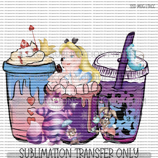 ALICE - SUBLIMATION PRINT TRANSFER