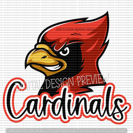 CARDINALS -  DIGITAL DESIGN ONLY