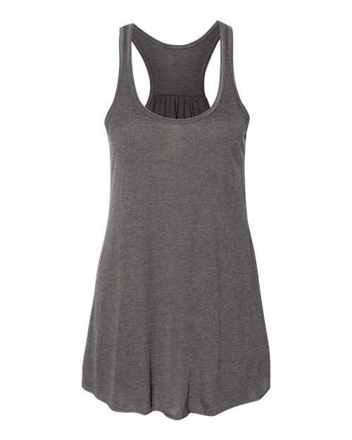 CUSTOM SOFTBALL Women's Flowy Racerback Tank - 8800 - BELLA + CANVAS