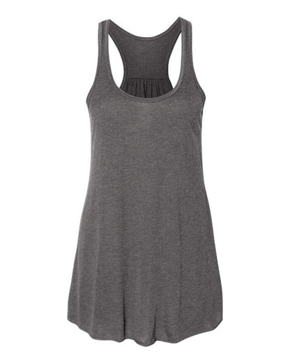 CUSTOM SOFTBALL Women's Flowy Racerback Tank - 8800 - BELLA + CANVAS