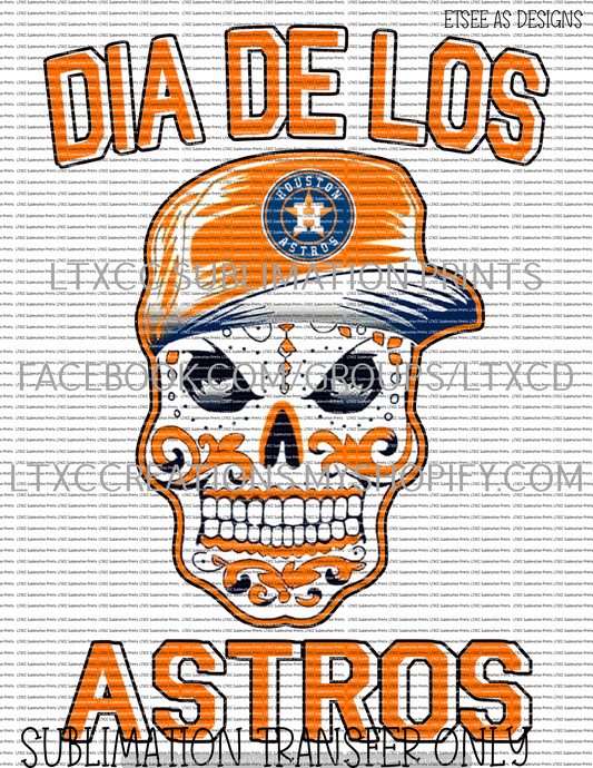 DIA DE LOS A S T R O S  - SUBLIMATION PRINT TRANSFER