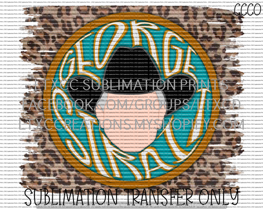 George - SUBLIMATION PRINT TRANSFER
