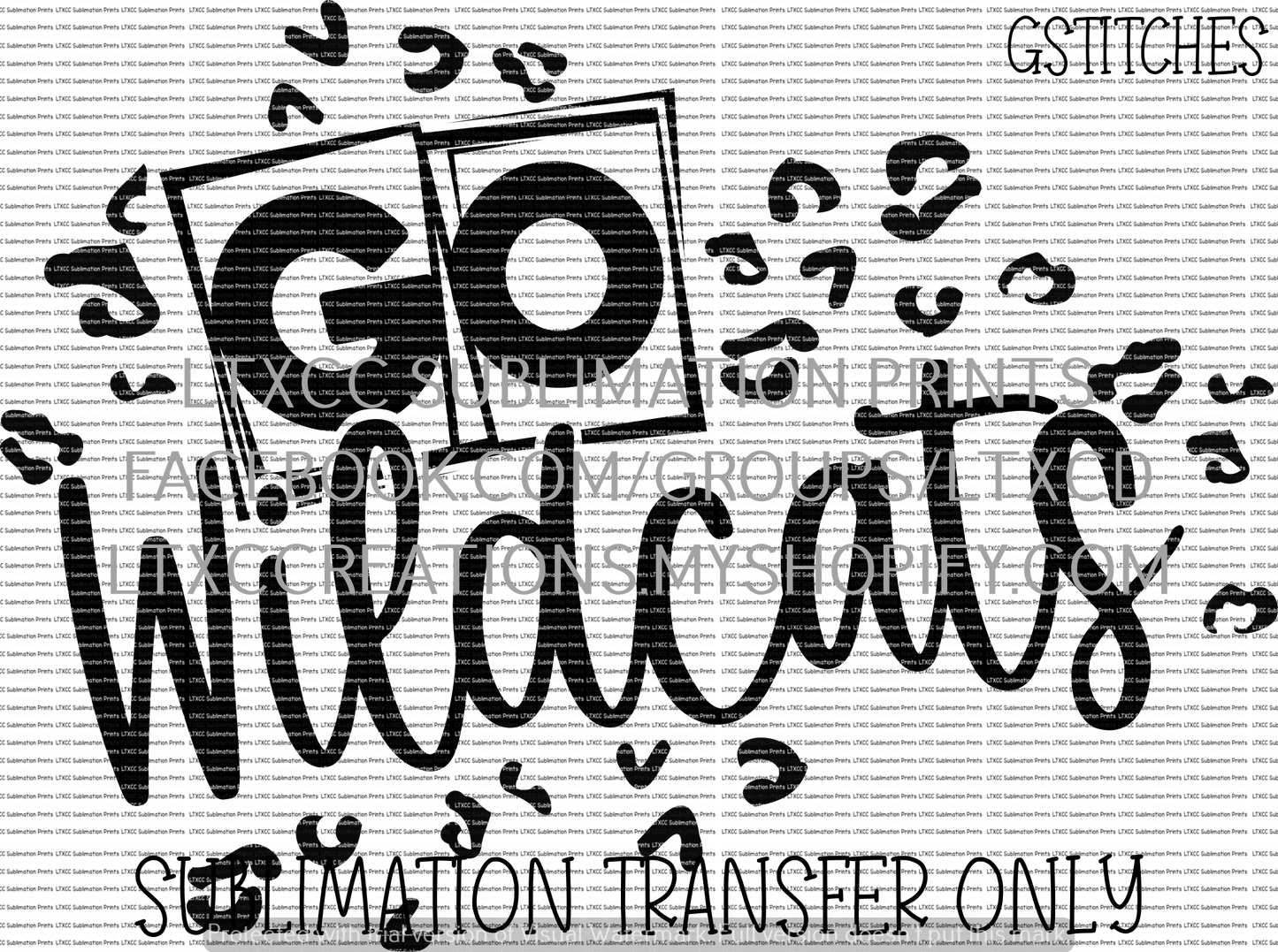 Go Wildcats - SUBLIMATION PRINT TRANSFER