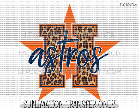 H A S T R O S STAR  -  SUBLIMATION PRINT TRANSFER