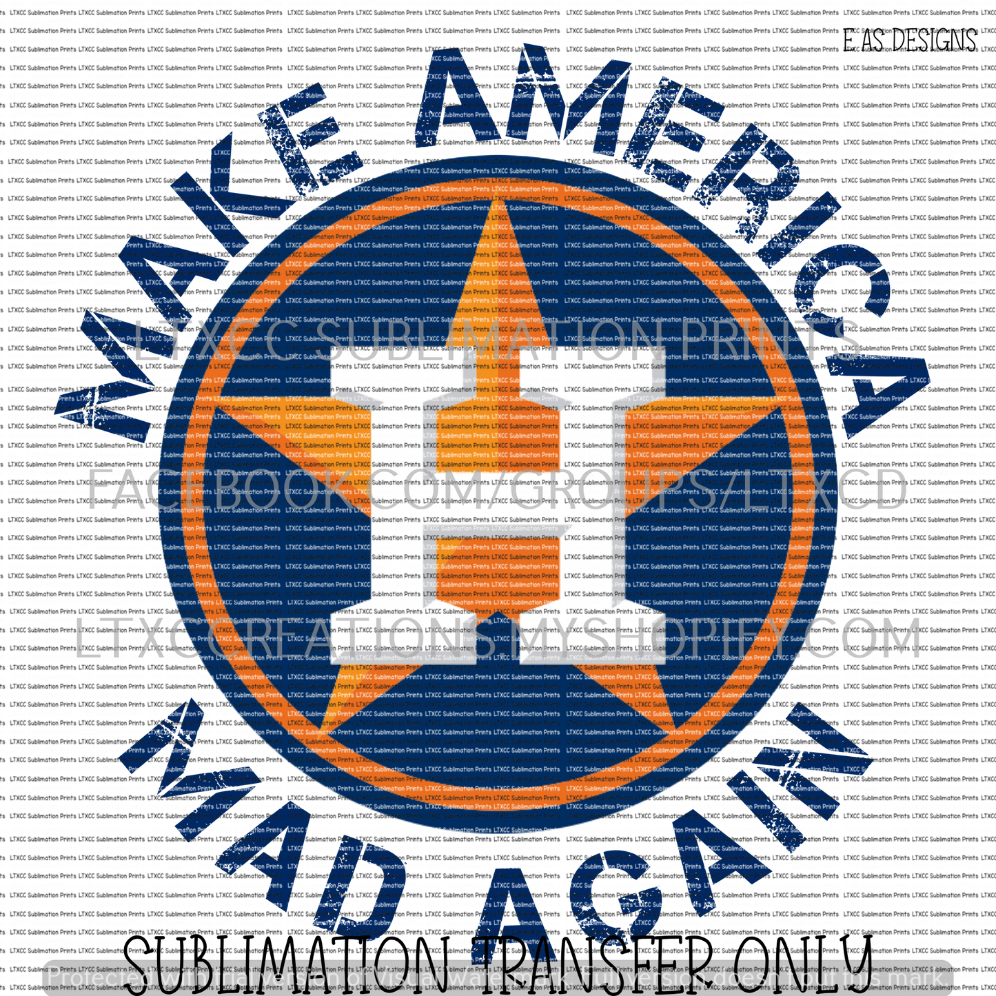 A S T R O S - MAKE AMERICA MAD AGAIN -  SUBLIMATION PRINT TRANSFER