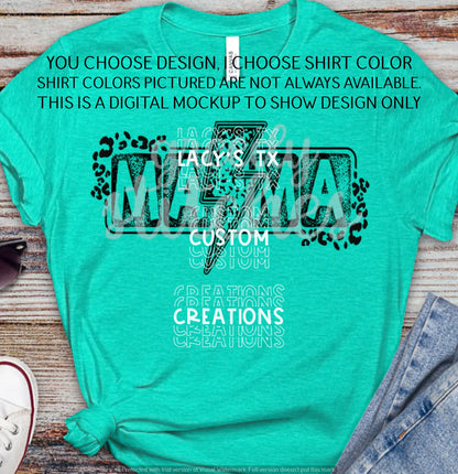 SHIRT SALE! YOU pick design, I PICK SHIRT COLOR - SCREEN PRINT SHIRTS!