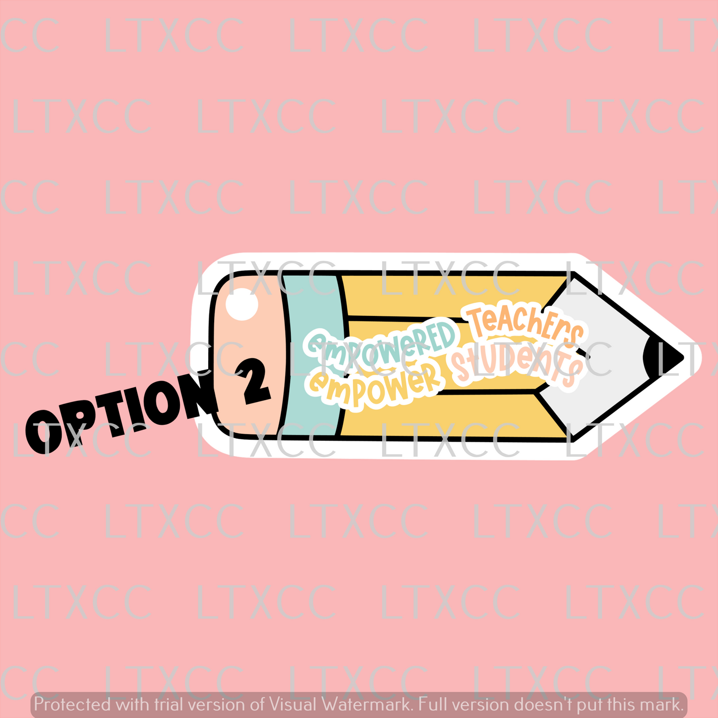 Teacher Appreciation Pencil Keychain