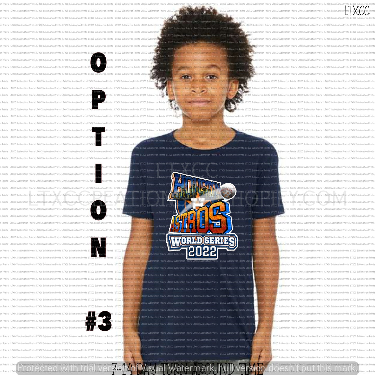 YOUTH - A S T R O S - WORLD SERIES T-SHIRT - YOUTH SIZING - PREORDER - 7-14 DAY TAT - *PREORDER CLOSES WEDNESDAY, OCT. 26TH, 2022*