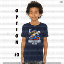 Load image into Gallery viewer, YOUTH - A S T R O S - WORLD SERIES T-SHIRT - YOUTH SIZING - PREORDER - 7-14 DAY TAT - *PREORDER CLOSES WEDNESDAY, OCT. 26TH, 2022*
