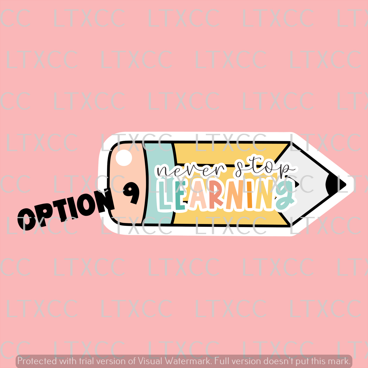 Teacher Appreciation Pencil Keychain