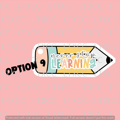 Teacher Appreciation Pencil Keychain