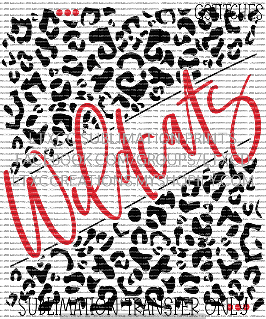 Wildcats - SUBLIMATION PRINT TRANSFER