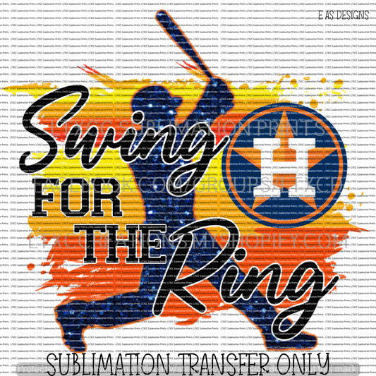 A S T R O S SWING FOR THE RING 2 -  SUBLIMATION PRINT TRANSFER