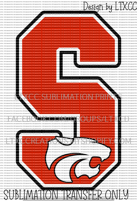 S Wildcats - Splendora - SUBLIMATION PRINT TRANSFER