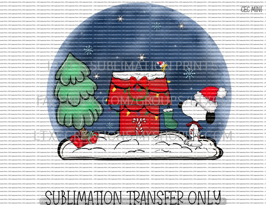 S N O O P Y - SUBLIMATION PRINT TRANSFER