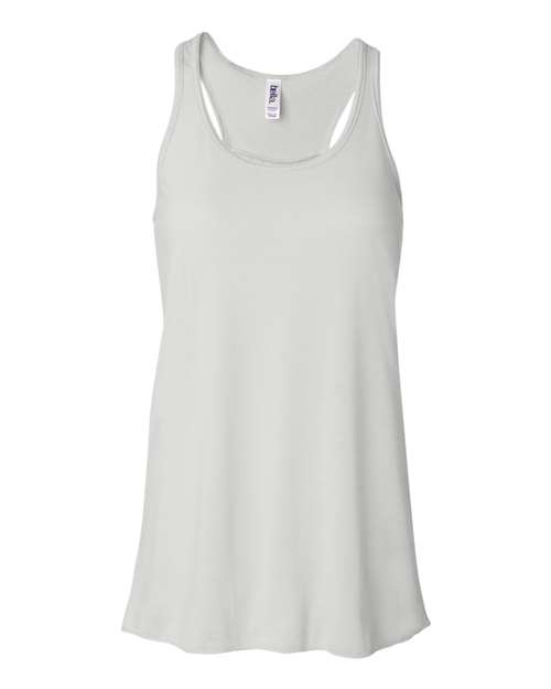 CUSTOM SOFTBALL Women's Flowy Racerback Tank - 8800 - BELLA + CANVAS