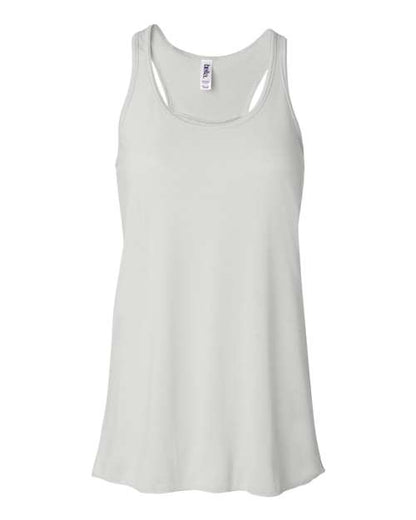 CUSTOM SOFTBALL Women's Flowy Racerback Tank - 8800 - BELLA + CANVAS