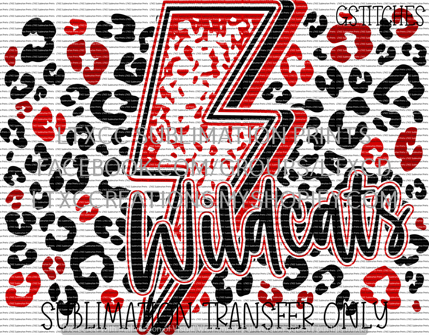 Wildcats - SUBLIMATION PRINT TRANSFER