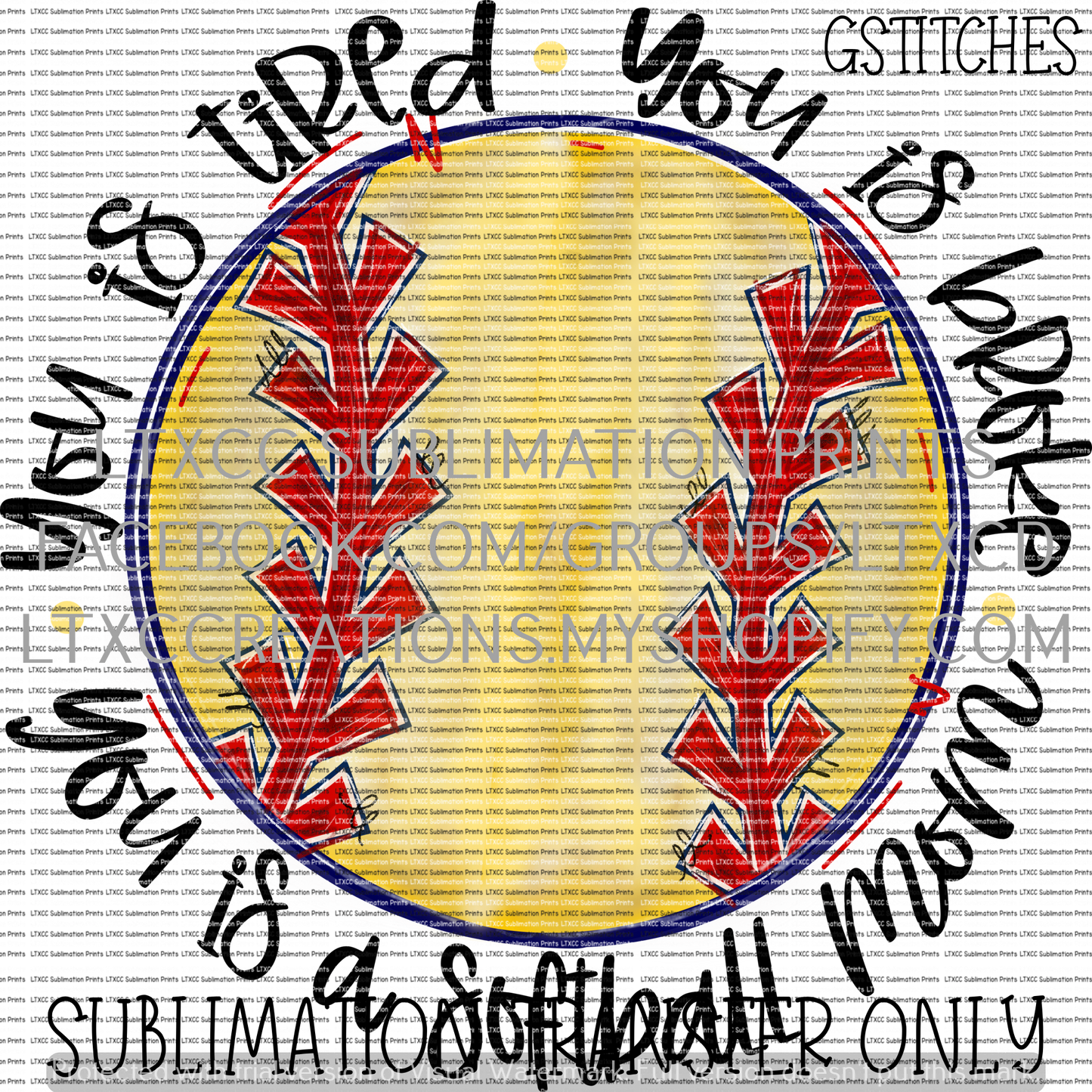 You is tired. You is broke. You is a softball mom. - SUBLIMATION PRINT TRANSFER