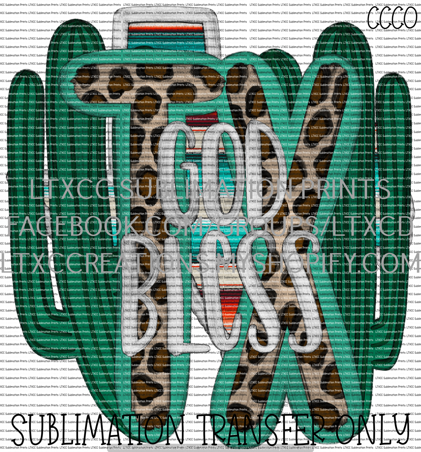God Bless Texas - SUBLIMATION PRINT TRANSFER