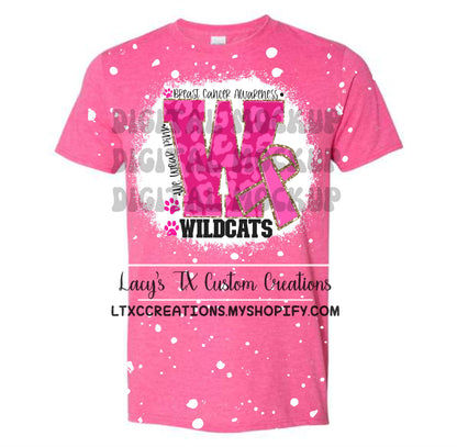 Breast Cancer Awareness School Spirit Tees - *PRE-ORDER*