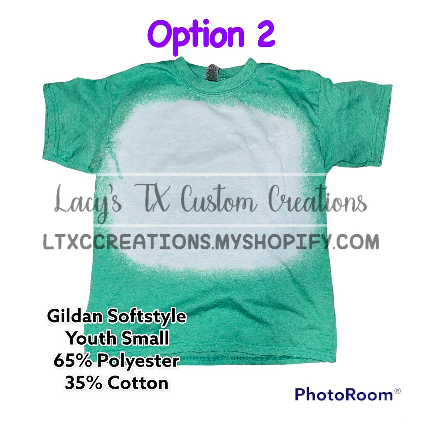 Youth SMALL Gildan Softstyle - OPTION 2
