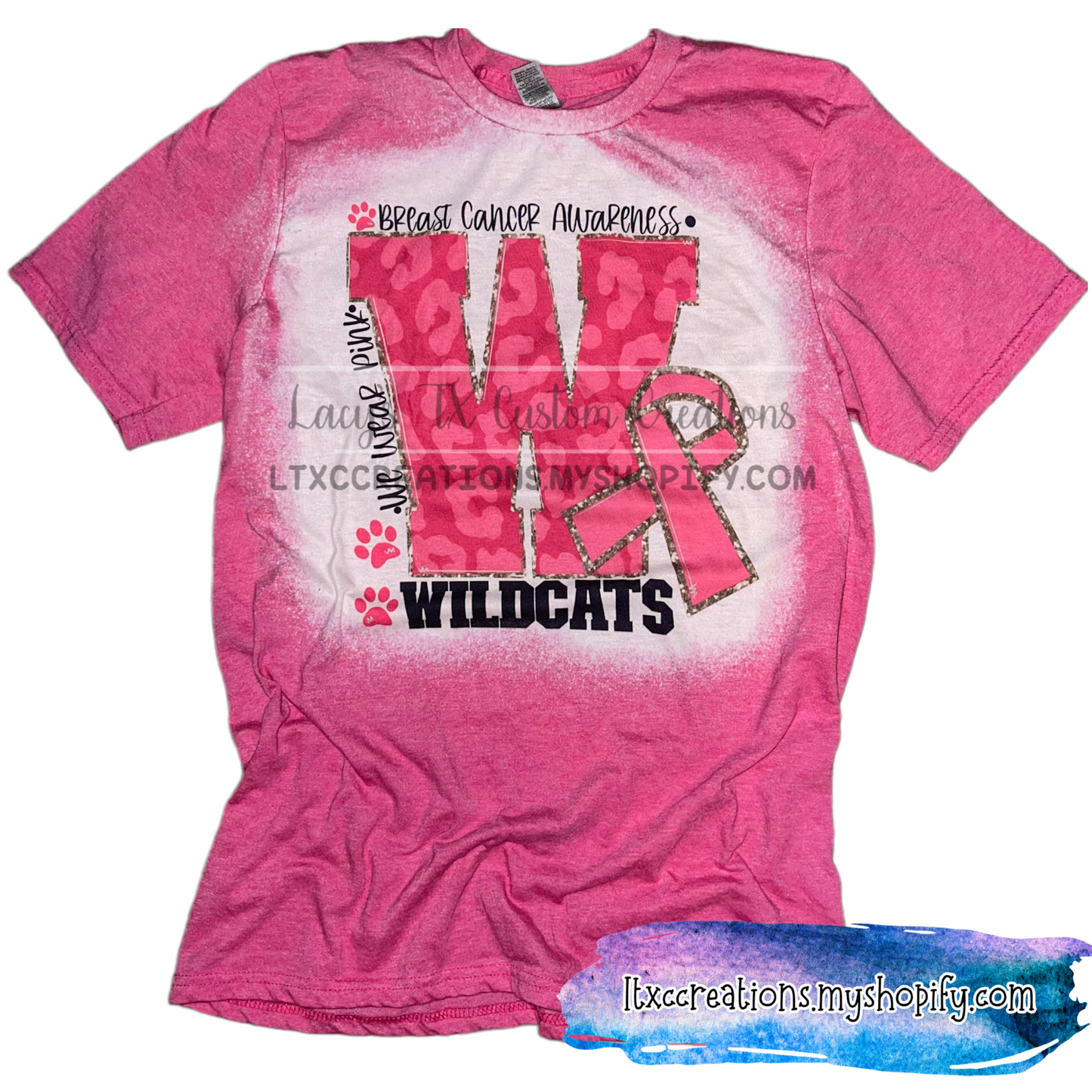 Breast Cancer Awareness School Spirit Tees - *PRE-ORDER*