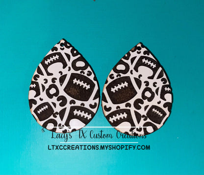 UNFINISHED Teardrop Earrings (NO HARDWARE)