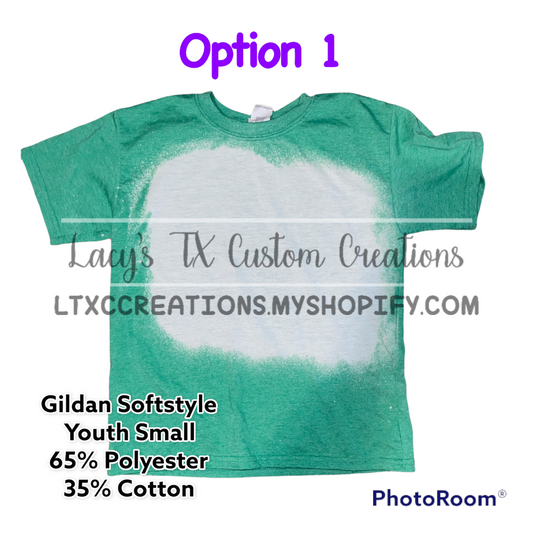 Youth SMALL Gildan Softstyle - OPTION 1