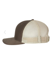 Load image into Gallery viewer, Adult Richardson 112 Hat with Custom Leatherette Patch
