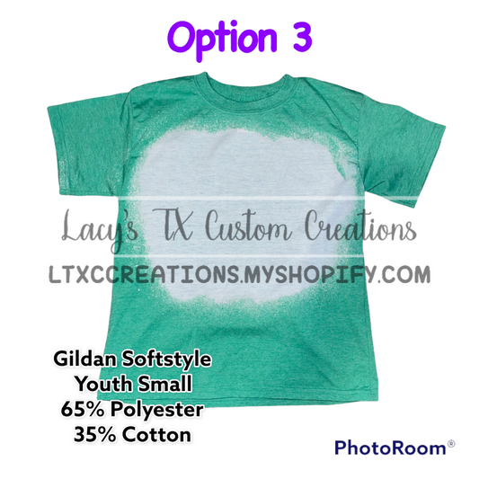 Youth SMALL Gildan Softstyle - OPTION 3