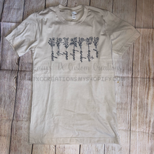 Load image into Gallery viewer, *PRE-ORDER 7-21 BUSINESS DAY TAT** CUSTOM BIRTH FLOWER T-SHIRT
